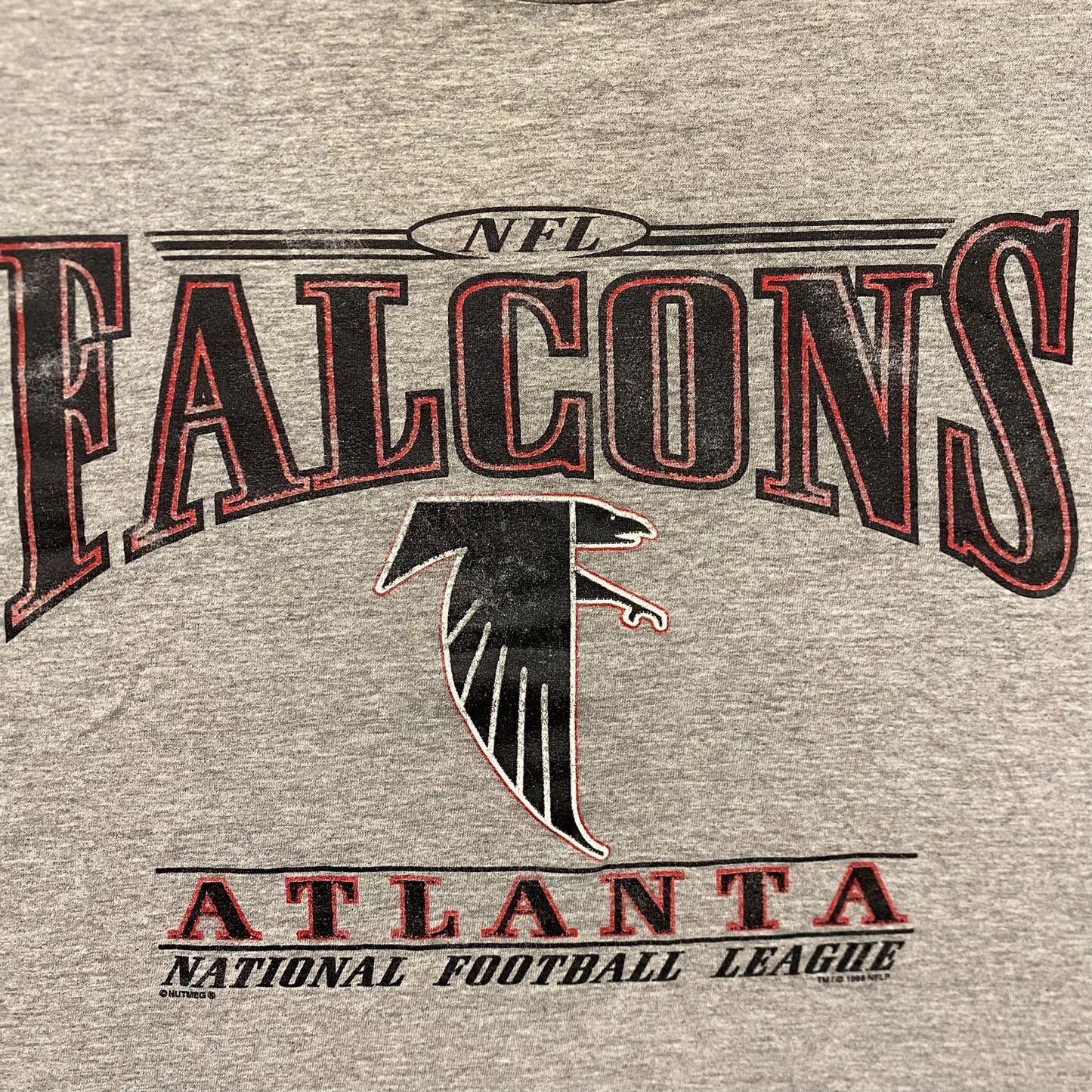 Vintage 90s Atlanta Falcons Logo NFL Football Baggy Tee