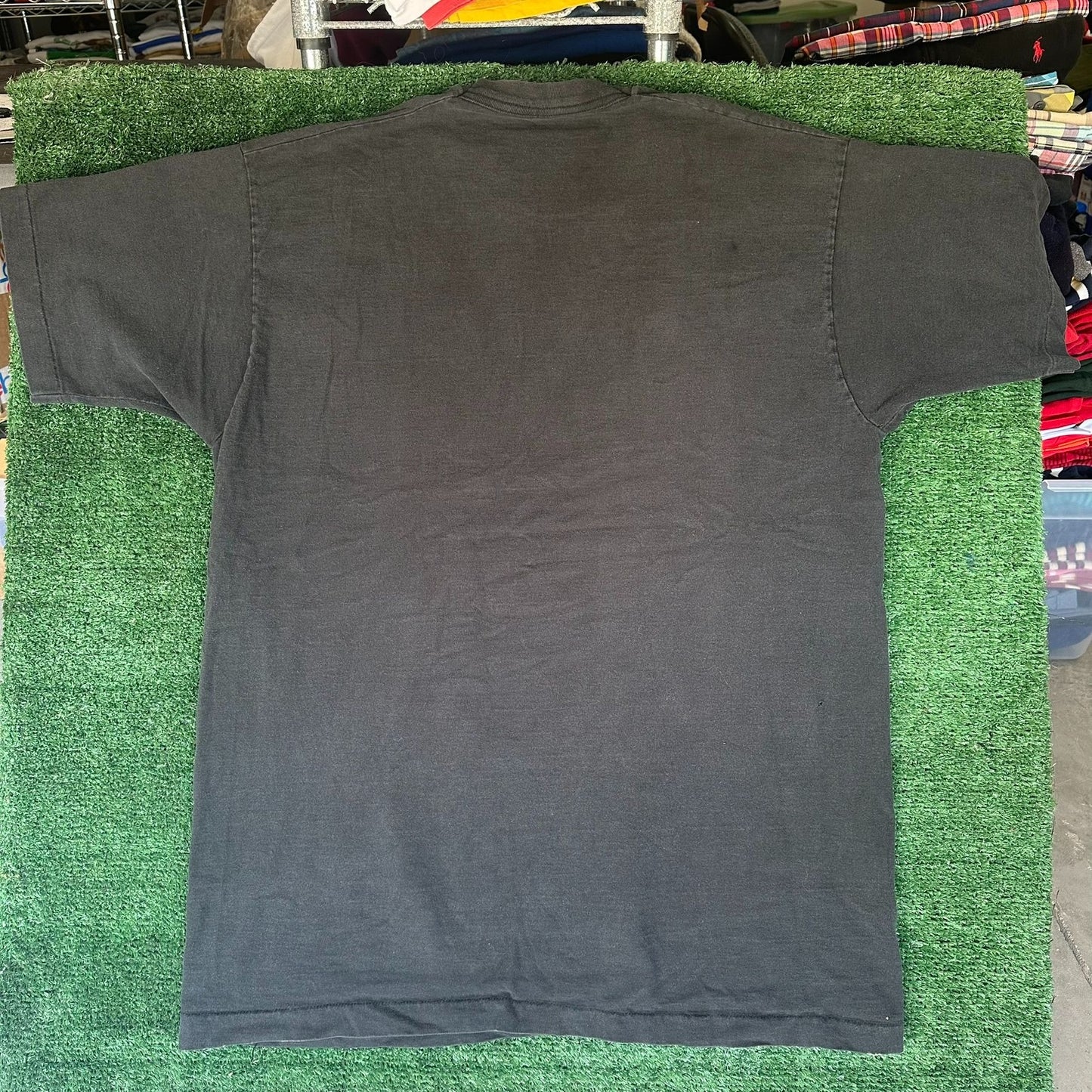 Vintage 90s ECHL Johnstown Chiefs Ice Hockey T-Shirt Single Stitch Black XXL