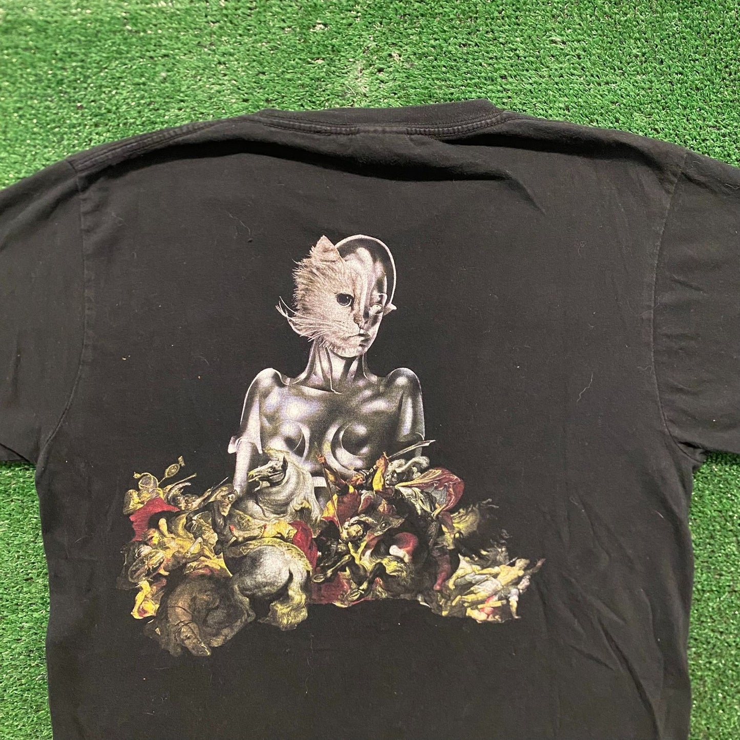 RipNDip Robot Nerm Cats Nermaissance Skater T-Shirt