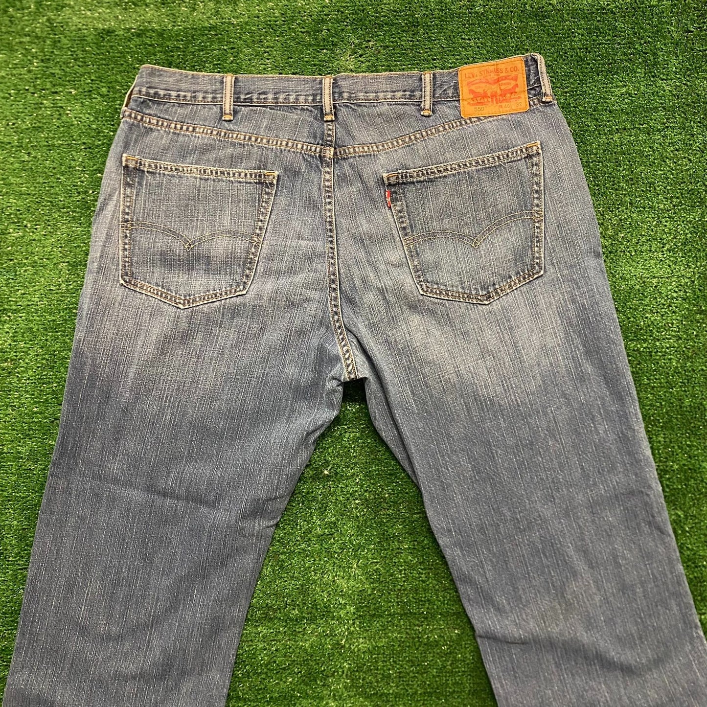 Levi's 559 Relaxed Fit Vintage Denim Jeans Pants