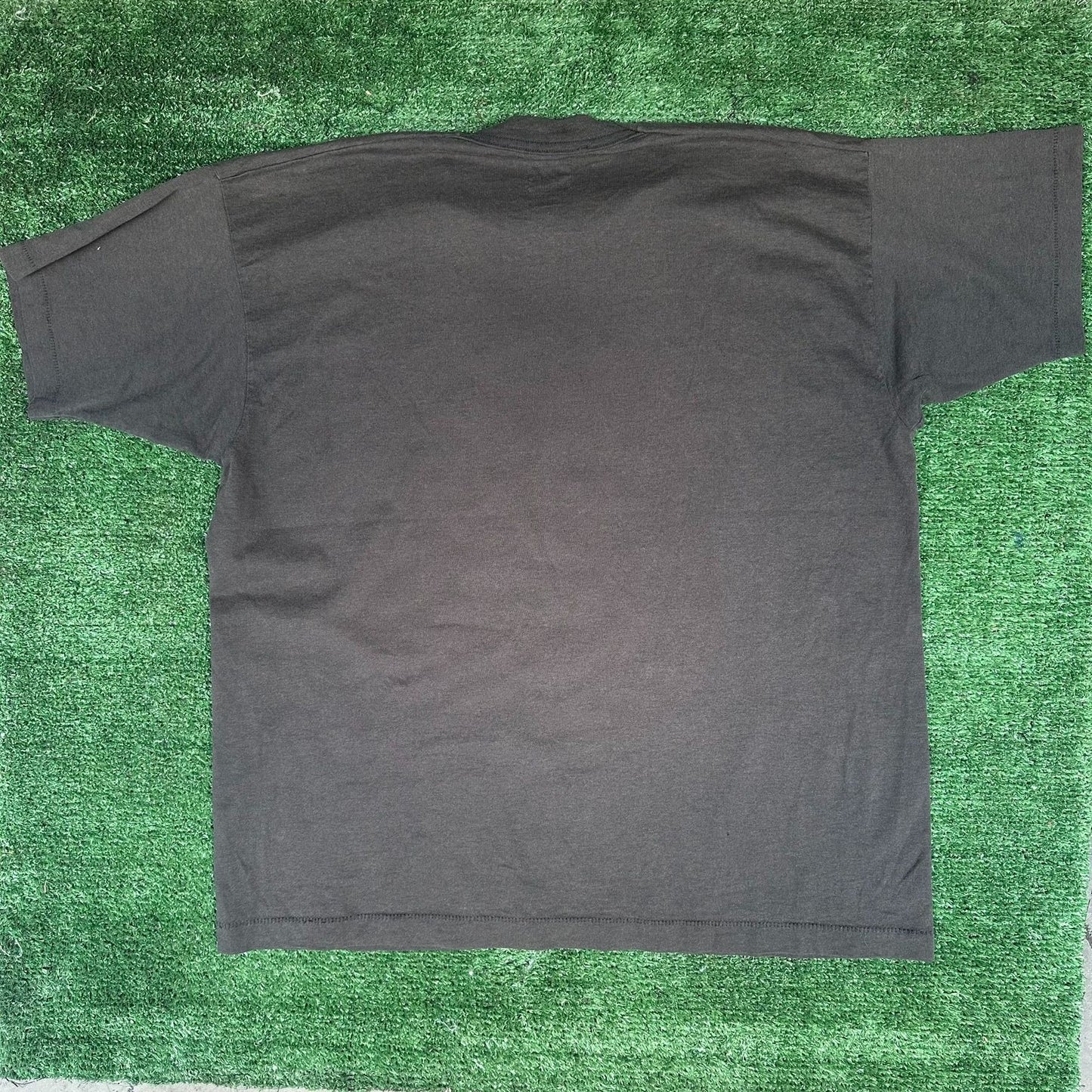 Vintage 90s Holly Beach Louisiana Skull T-Shirt Black XL Bedazzled Single Stitch