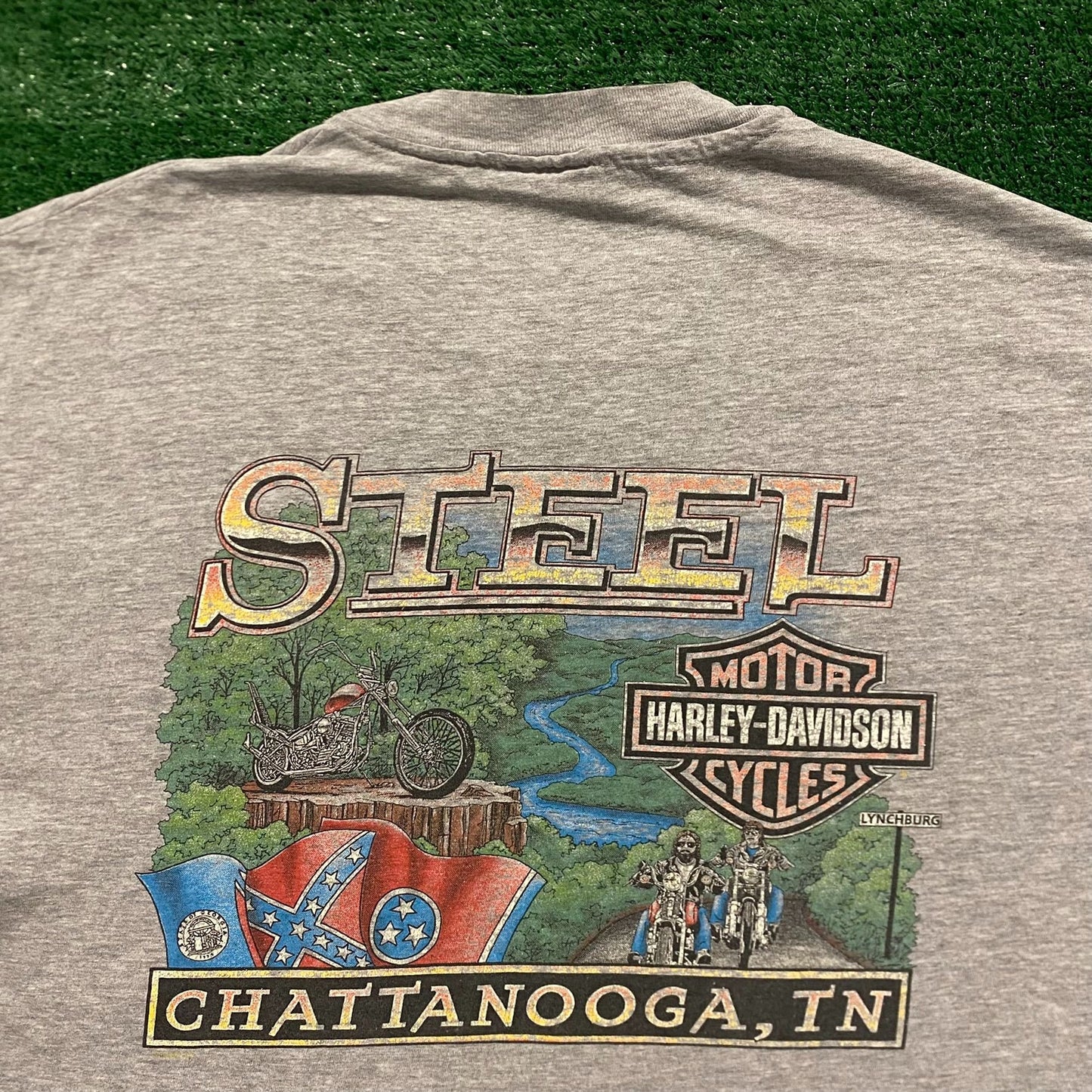 Harley Davidson Choppers Vintage Biker T-Shirt