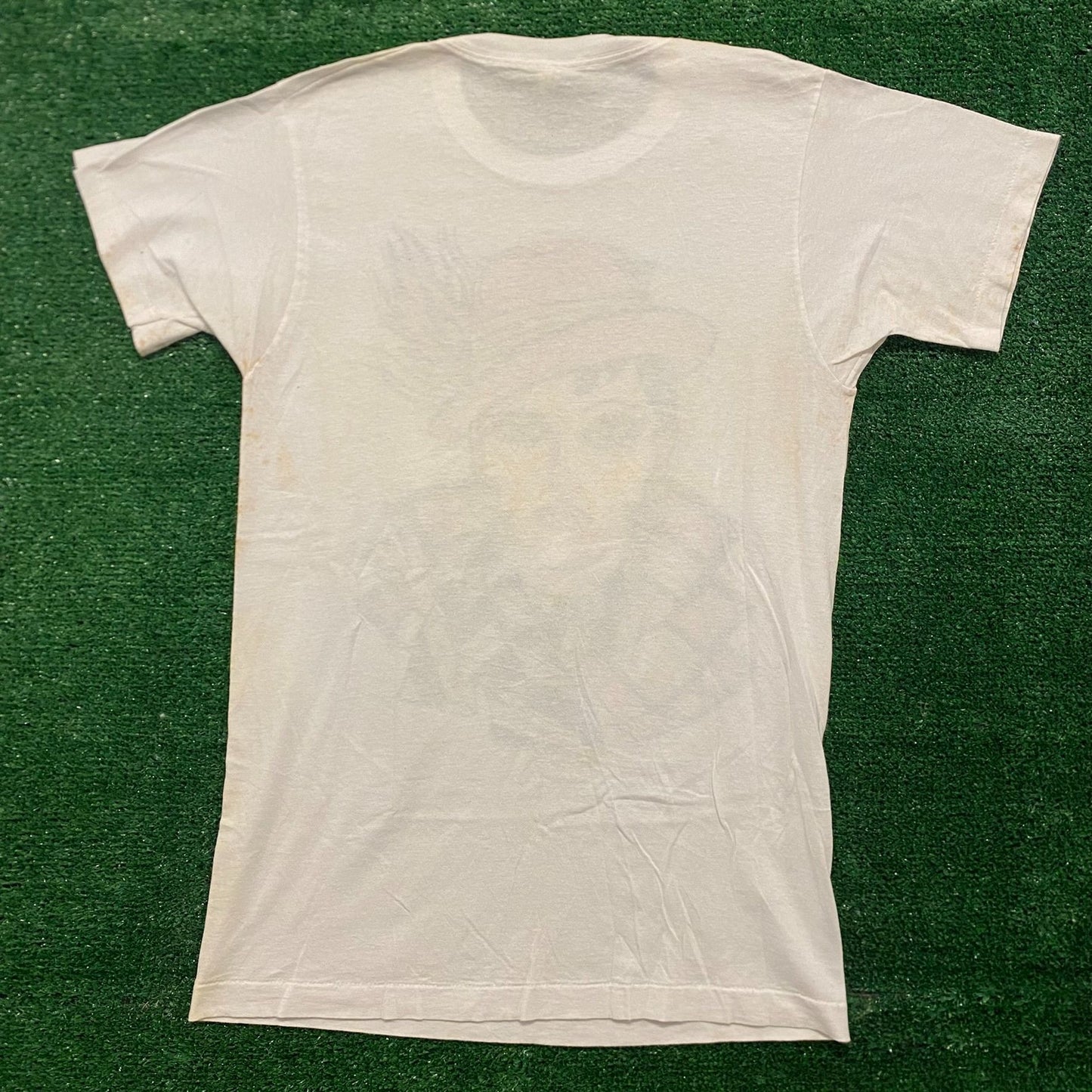 Vintage 80s Comic Woman Art Single Stitch T-Shirt