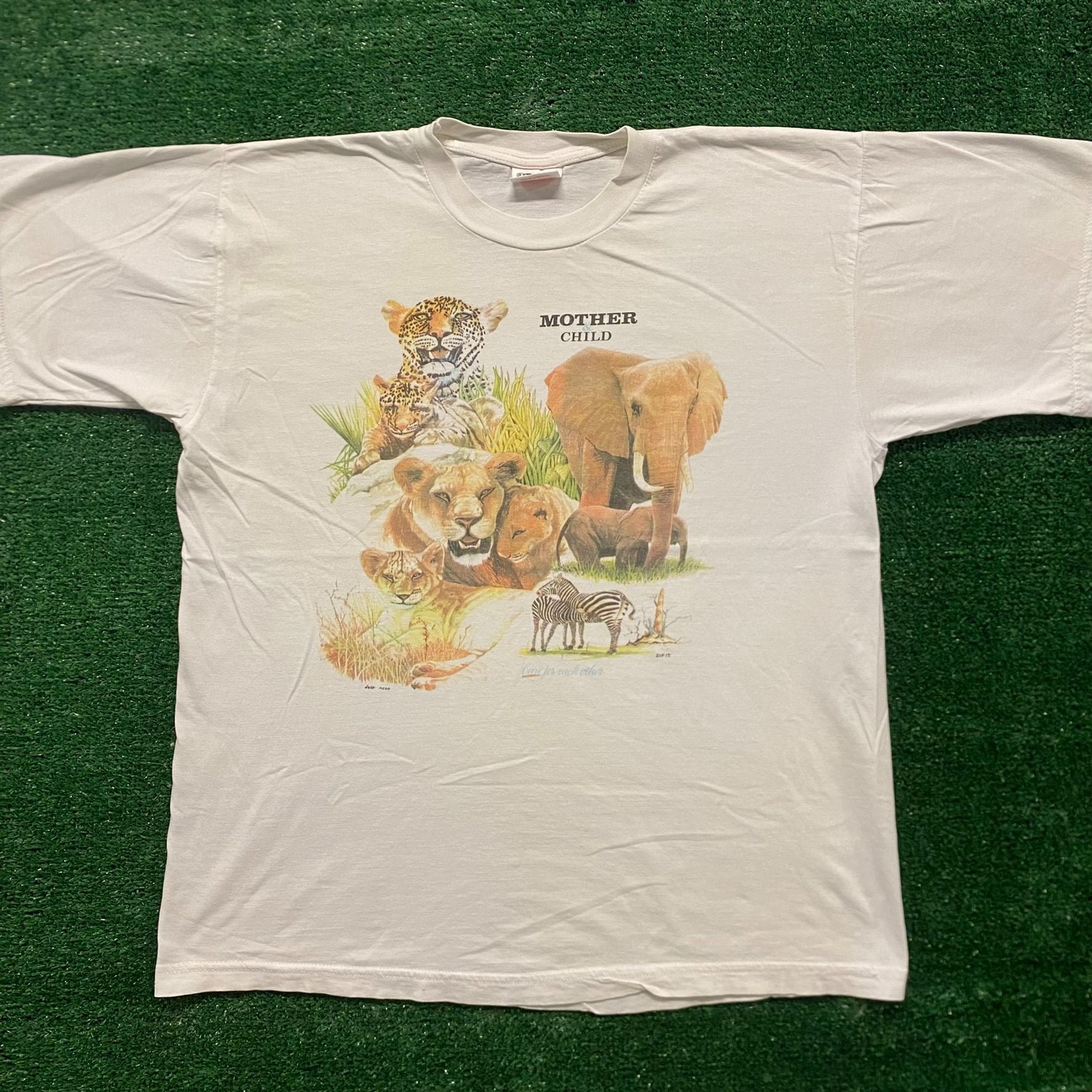 Vintage 90s Essential Baby Animals Nature T-Shirt – Agent Thrift