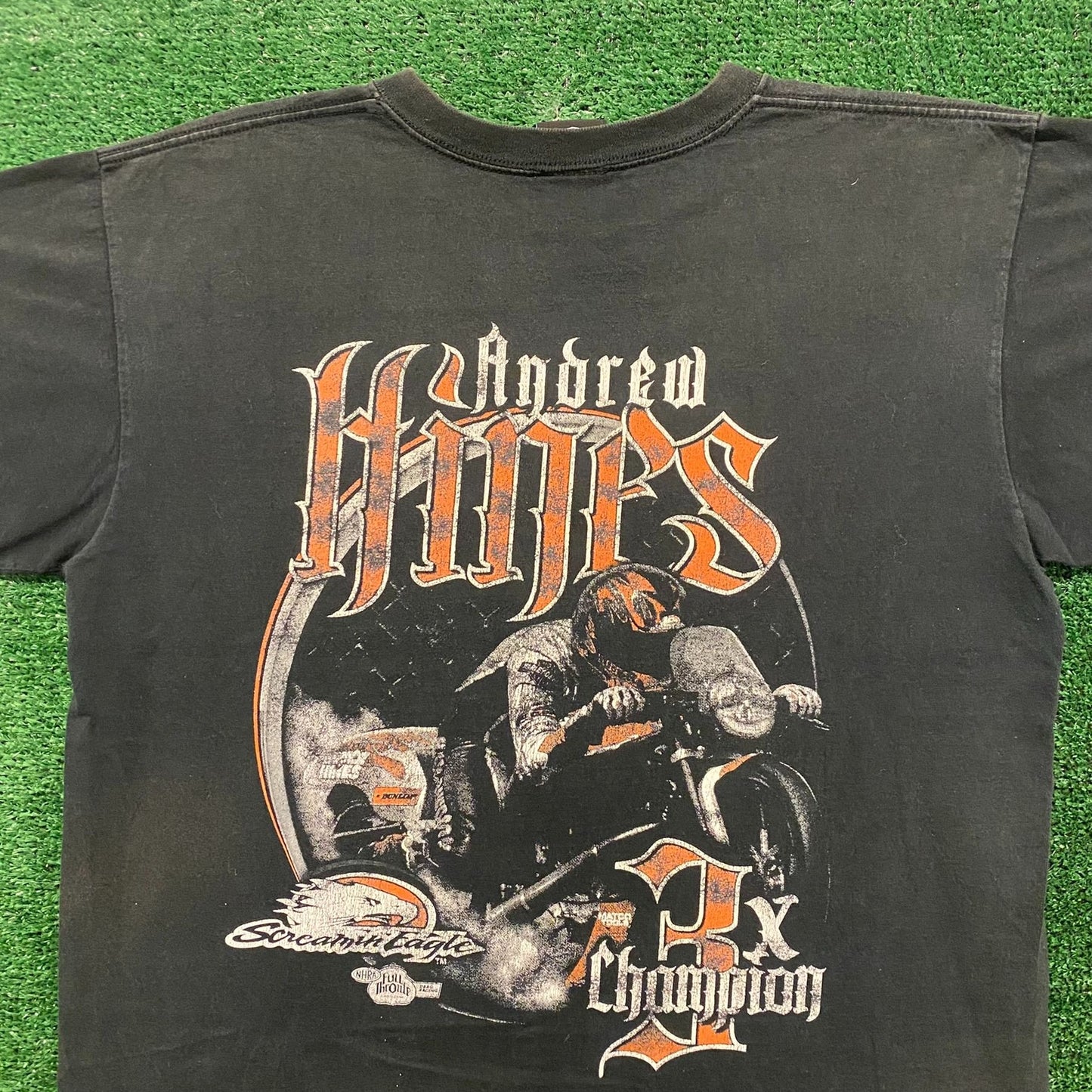 Harley Davidson Racing Vintage Biker T-Shirt