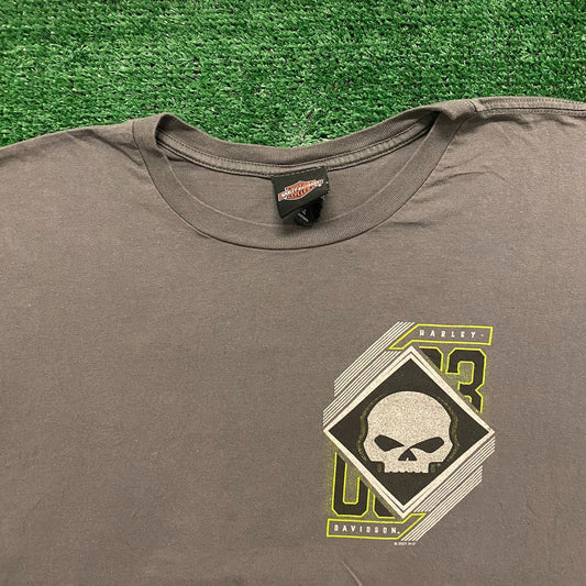 Harley Davidson Savannah Vintage Biker T-Shirt