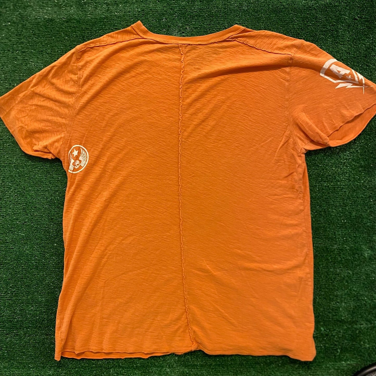 Affliction Lightning Bolt Fleur Vintage Biker Punk T-Shirt