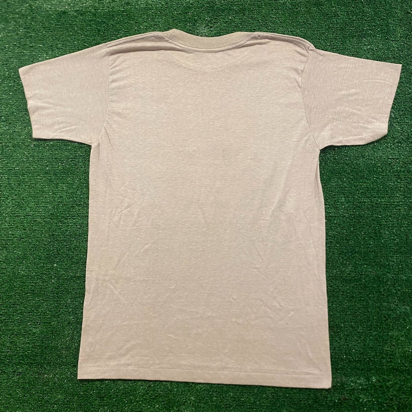 Vintage 80s Essential Crime Fighter Police Car Single Stitch T-Shirt