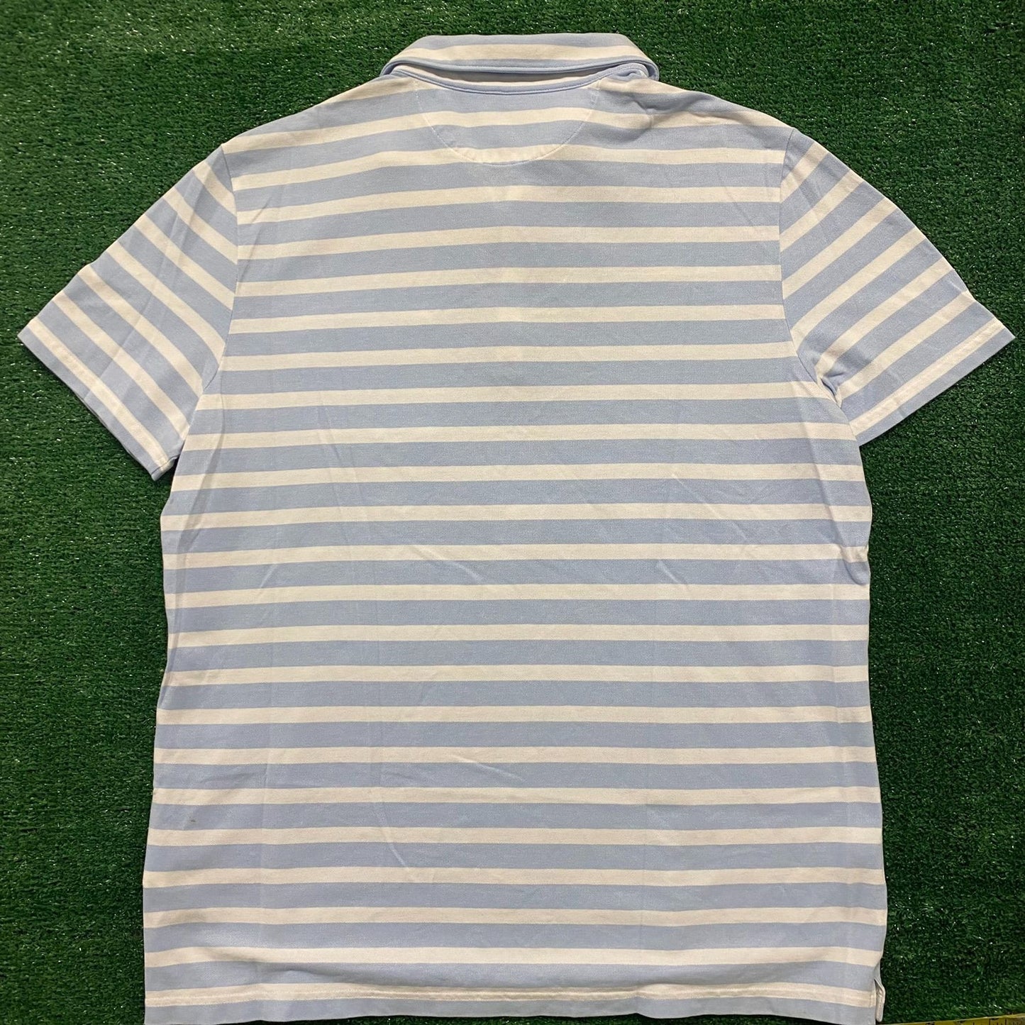 Banana Republic Striped Vintage Preppy Polo Shirt
