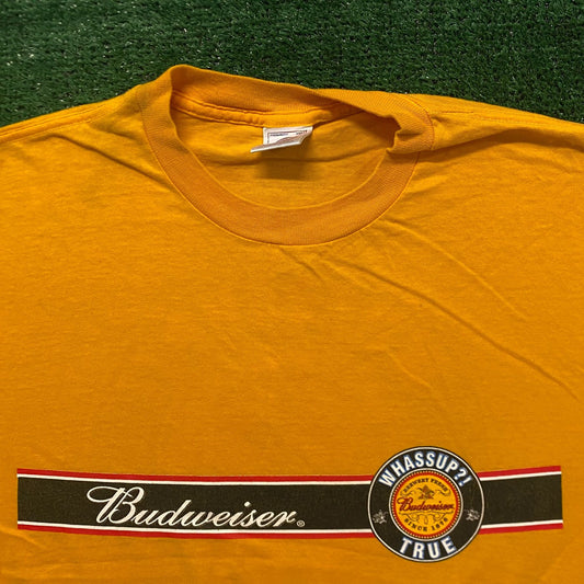 Budweiser Basic Vintage Beer Skater T-Shirt