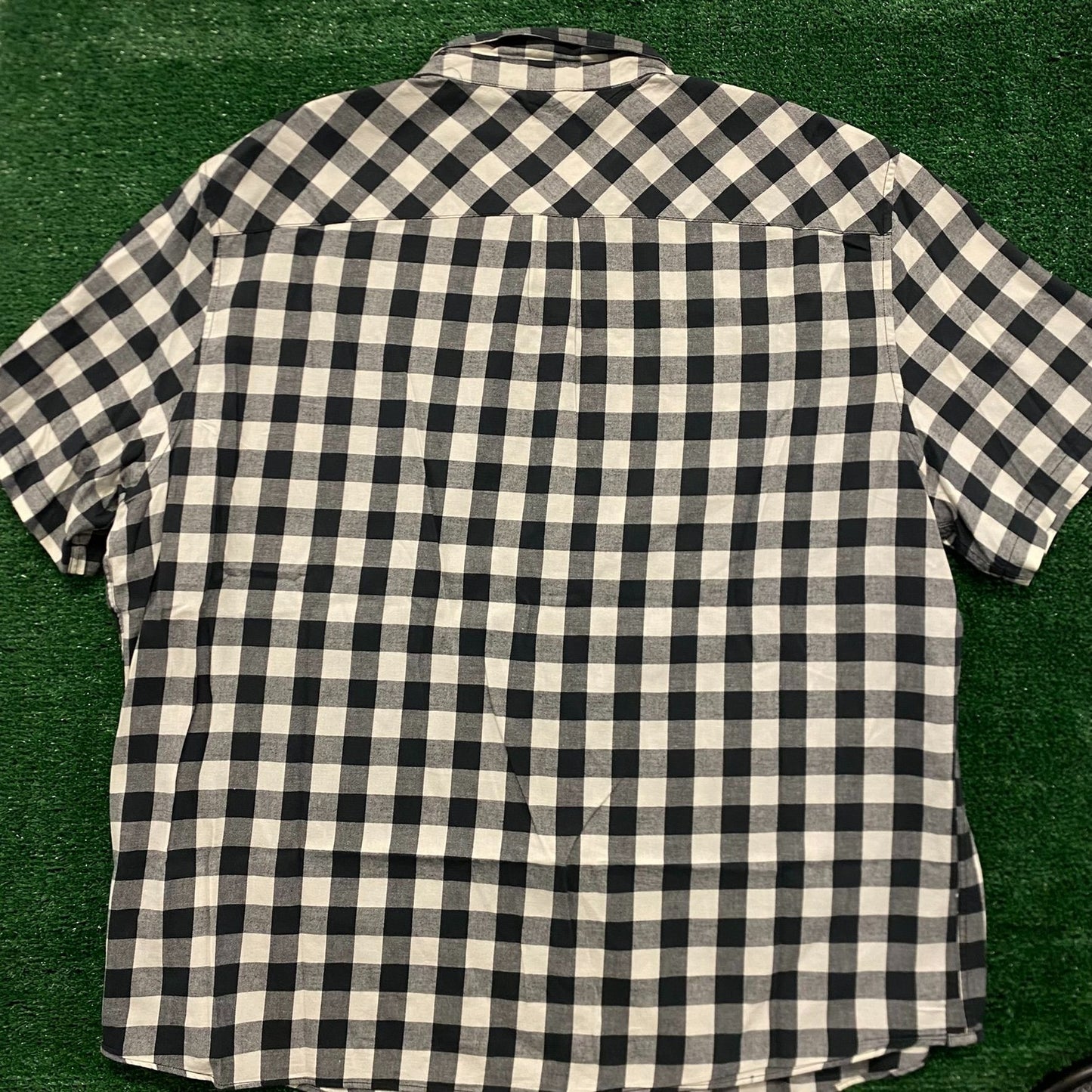 American Eagle Plaid Vintage Button Up Shirt