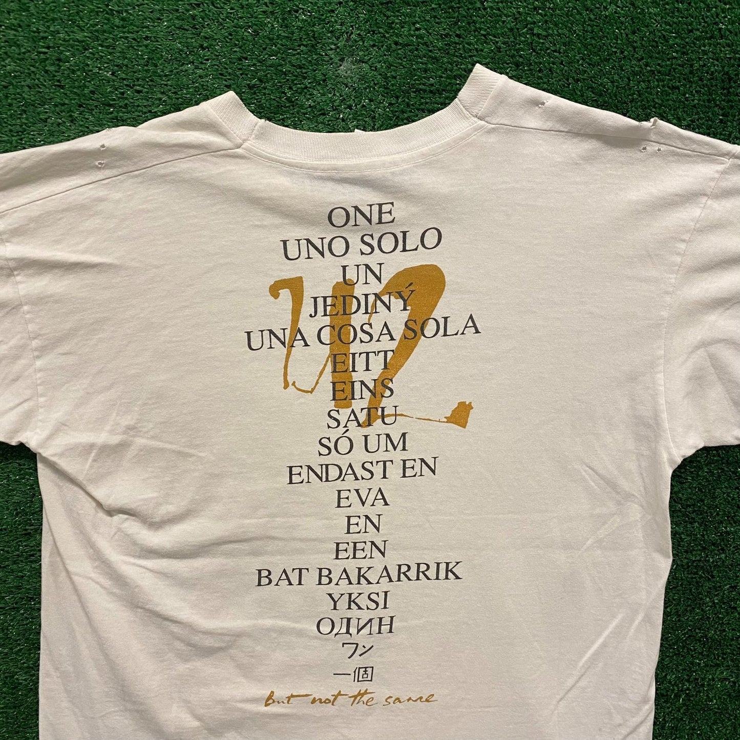 U2 Smell the Flowers Vintage 90s Band T-Shirt