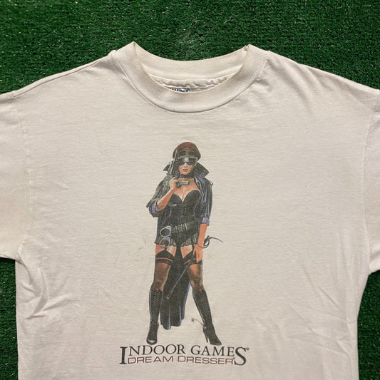 Model Soldier Vintage 90s Punk Bondage T-Shirt