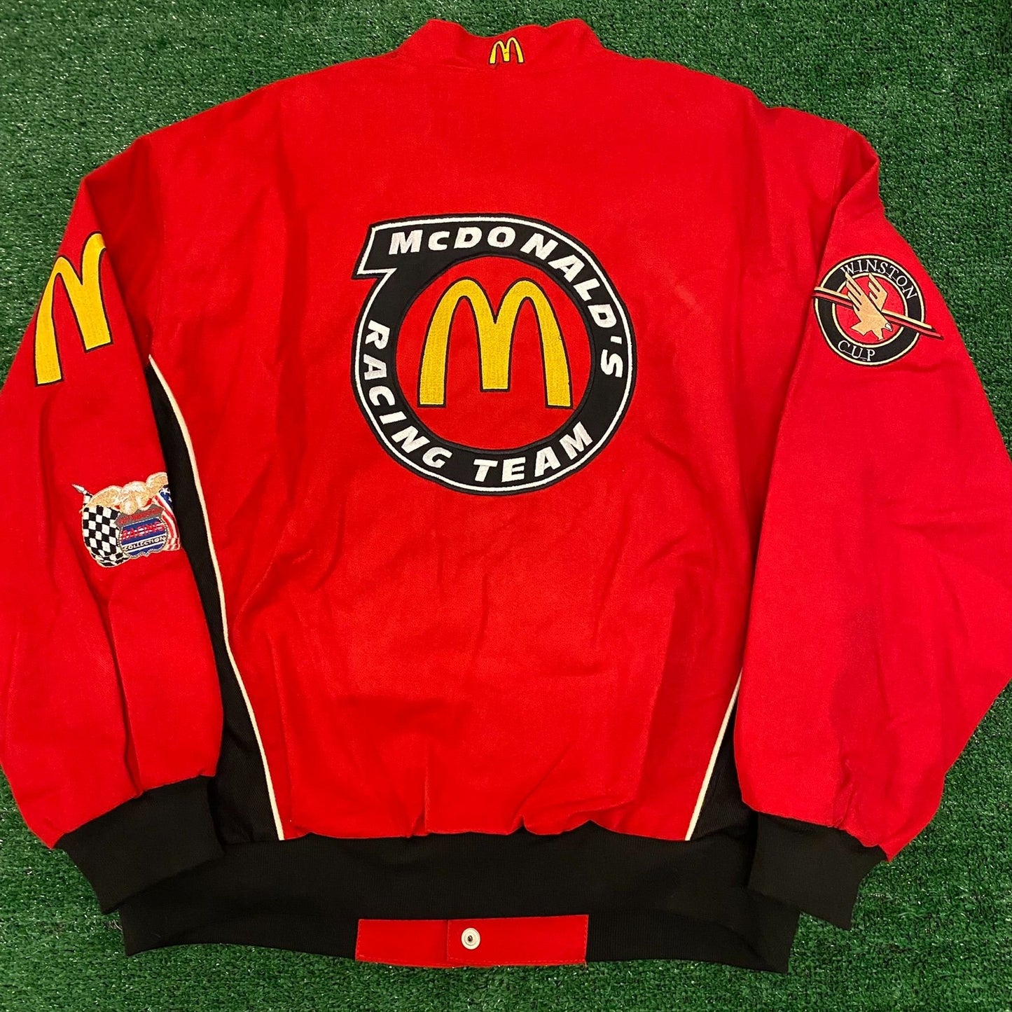 McDonald's Racing Vintage 90s NASCAR Jacket