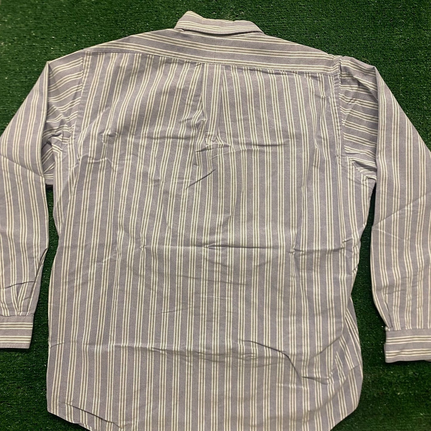 Ralph Lauren Striped Vintage Preppy Button Up Oxford Shirt