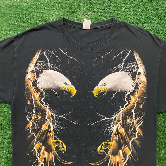 Thunder Eagles Vintage Western Nature Animal T-Shirt