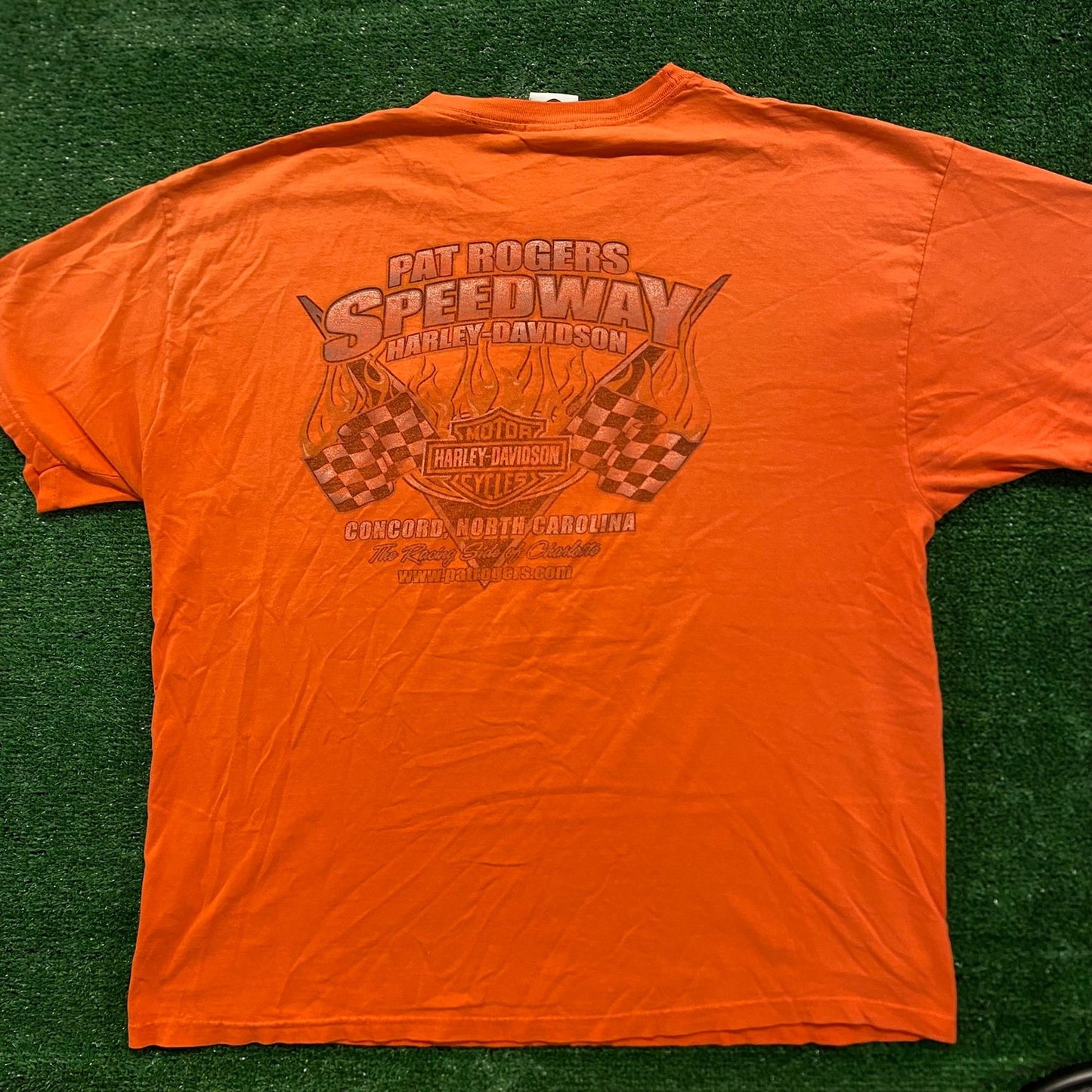 Harley Davidson Racing Vintage Biker T-Shirt