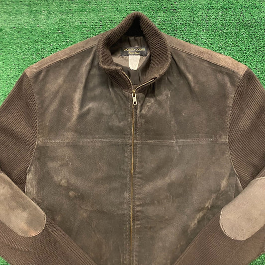 Chocolate Mocha Brown Leather Jacket