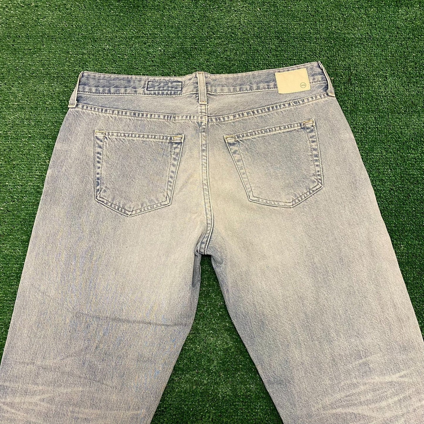 Adriano Goldschmied AG Stonewashed Highwater Denim Pants