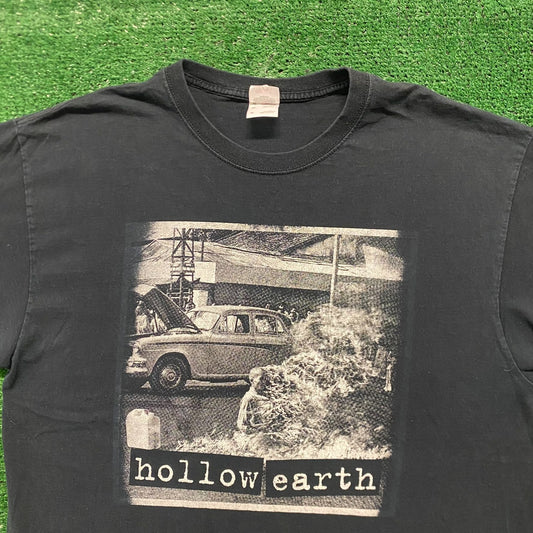Hollow Earth Vintage Heavy Metal Band T-Shirt