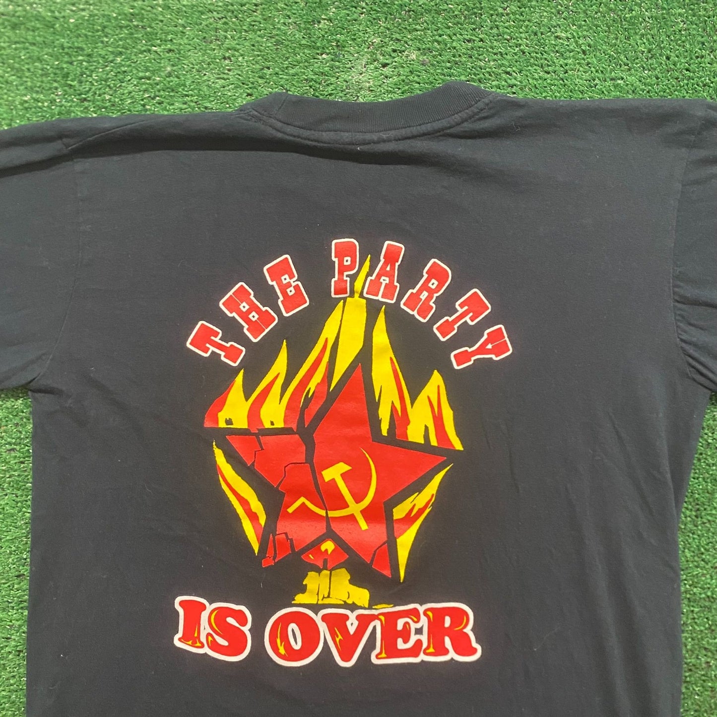 Lenin Communist Russia Vintage 90s Punk Parody T-Shirt