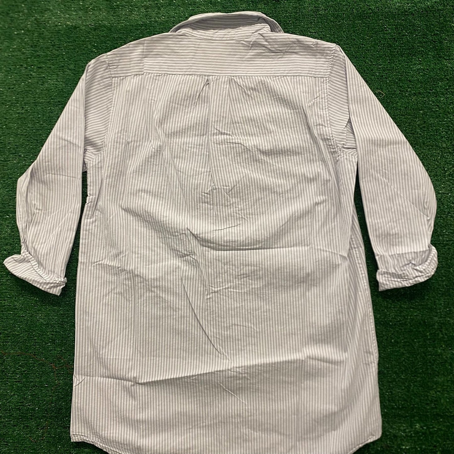 Ralph Lauren Striped Monogram Vintage Preppy Casual Shirt