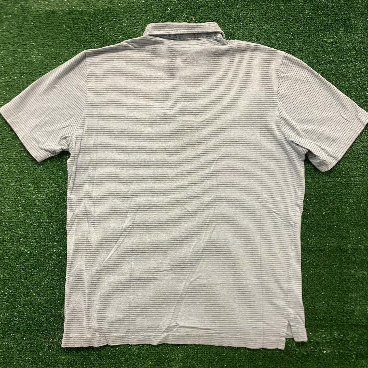 Striped Basic Vintage Preppy Casual Polo Shirt