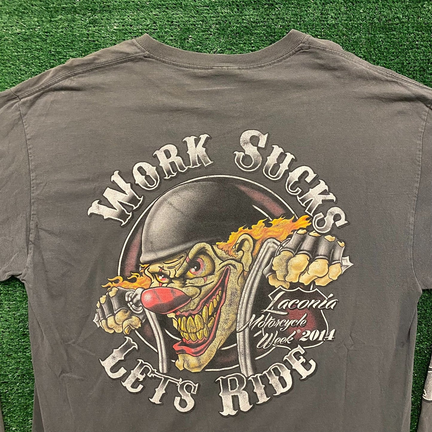 Clown Bike Week Vintage Biker T-Shirt