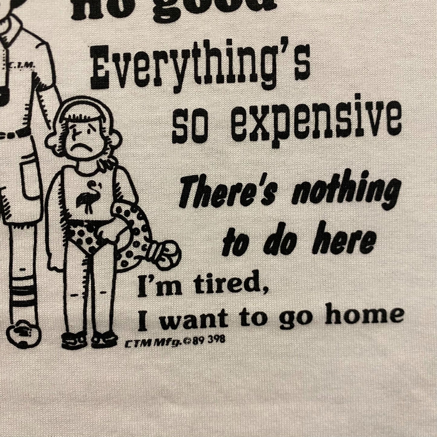 Florida Tourist Excuses Vintage 90s T-Shirt