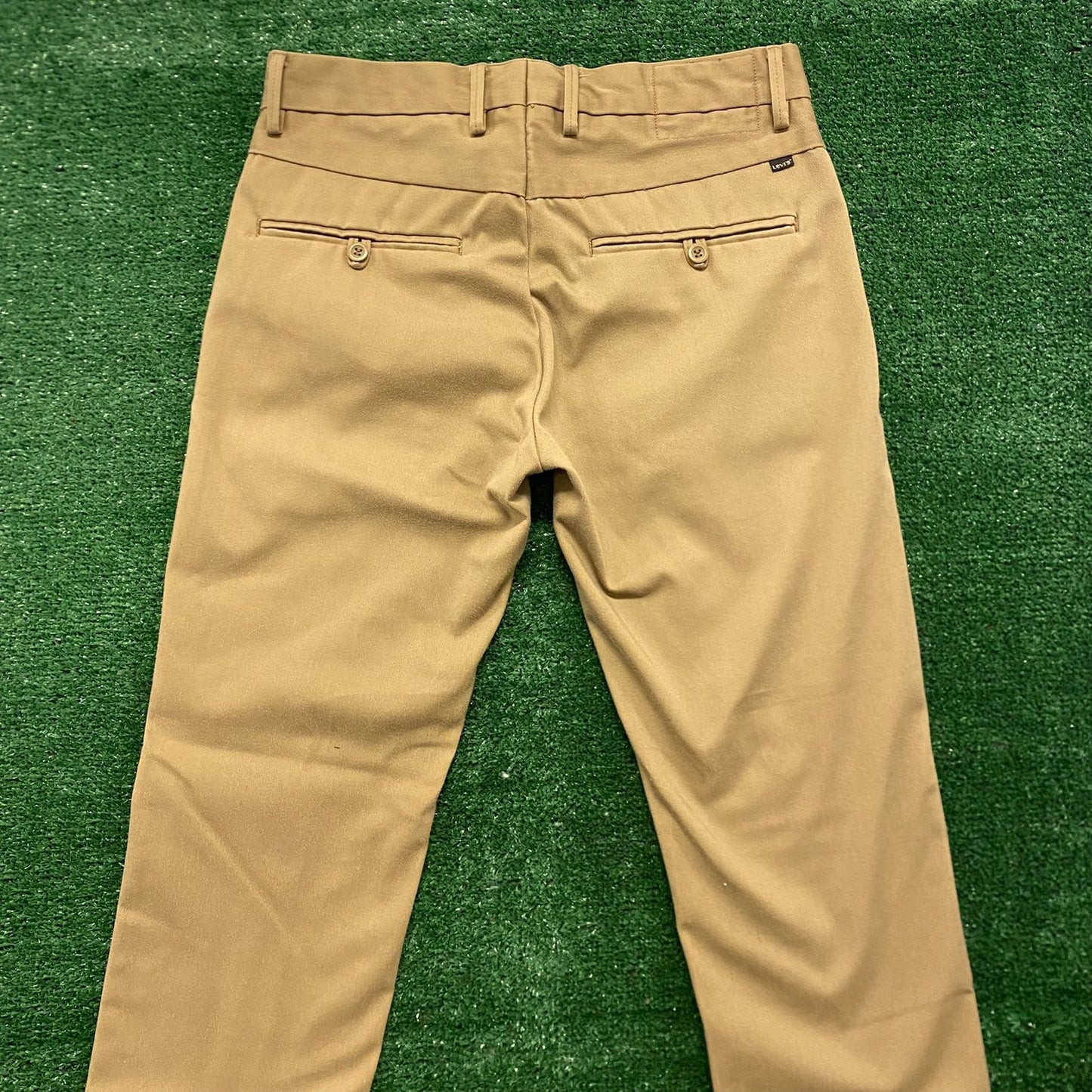 Levi's Tapered Fit Khaki Chino Pants