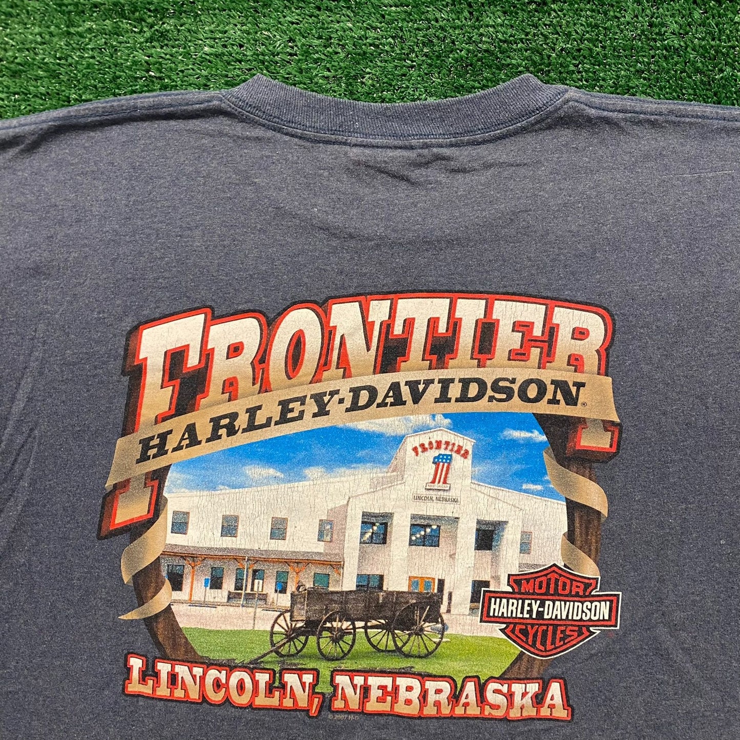 Harley Davidson Vintage Western Biker T-Shirt