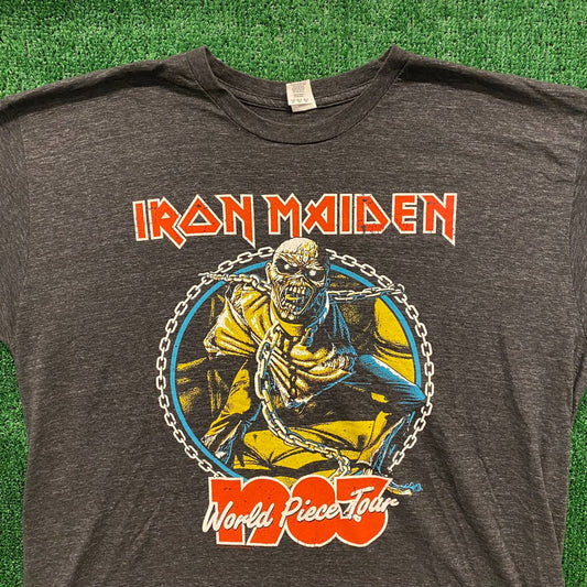 Iron Maiden Vintage Metal Band T-Shirt