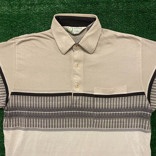 Grandpa Core Vintage 90s Golf Polo Shirt