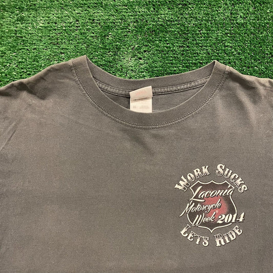 Clown Bike Week Vintage Biker T-Shirt