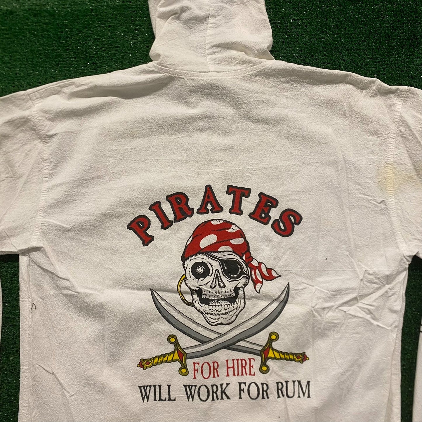 Pirates for Hire Vintage Skater Hoodie