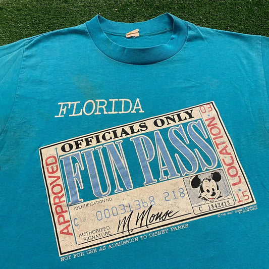 Disney World Mickey Vintage 90s T-Shirt