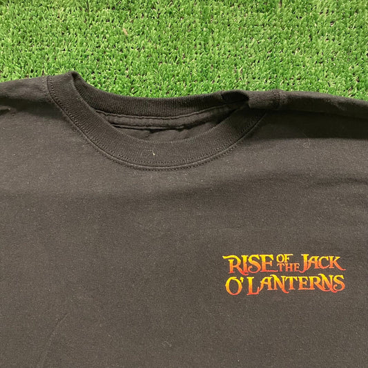 Halloween Pumpkin Vintage Horror Movie T-Shirt