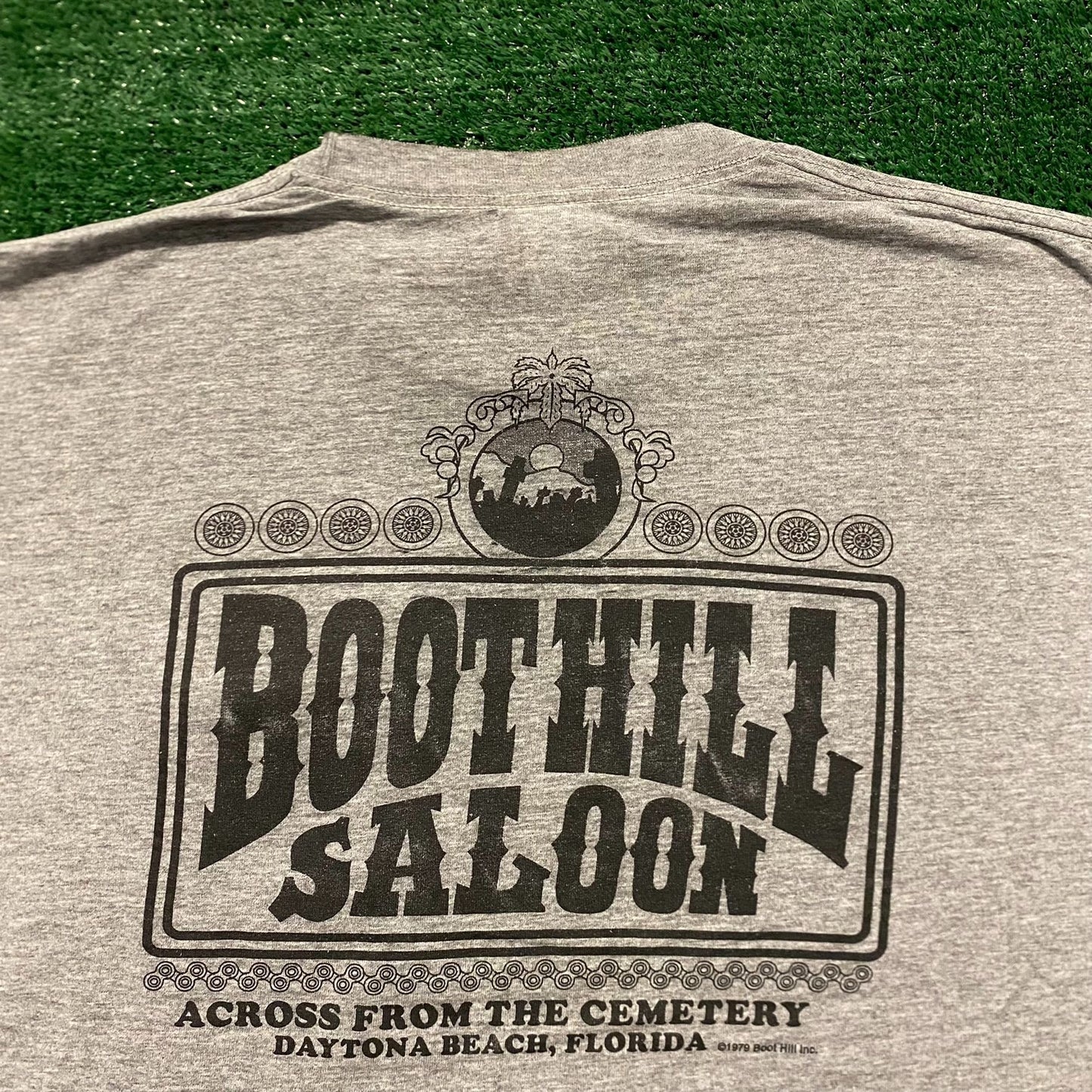 Boot Hill Saloon Vintage Punk Biker T-Shirt
