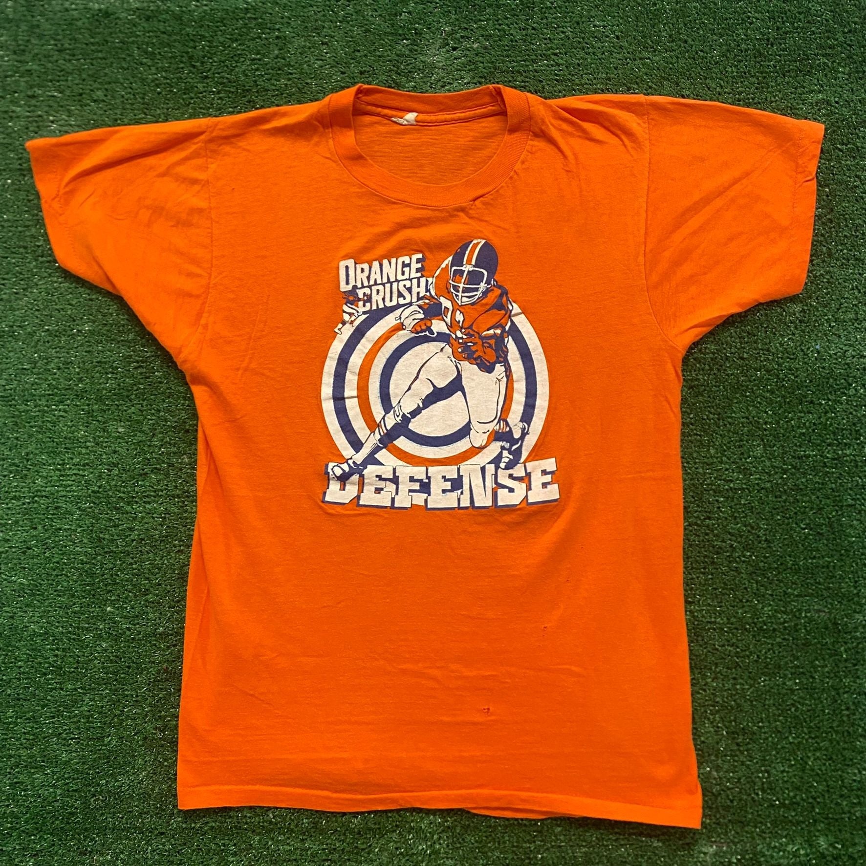 Vintage 80s Denver Broncos Football Single Stitch T-Shirt – Agent Thrift