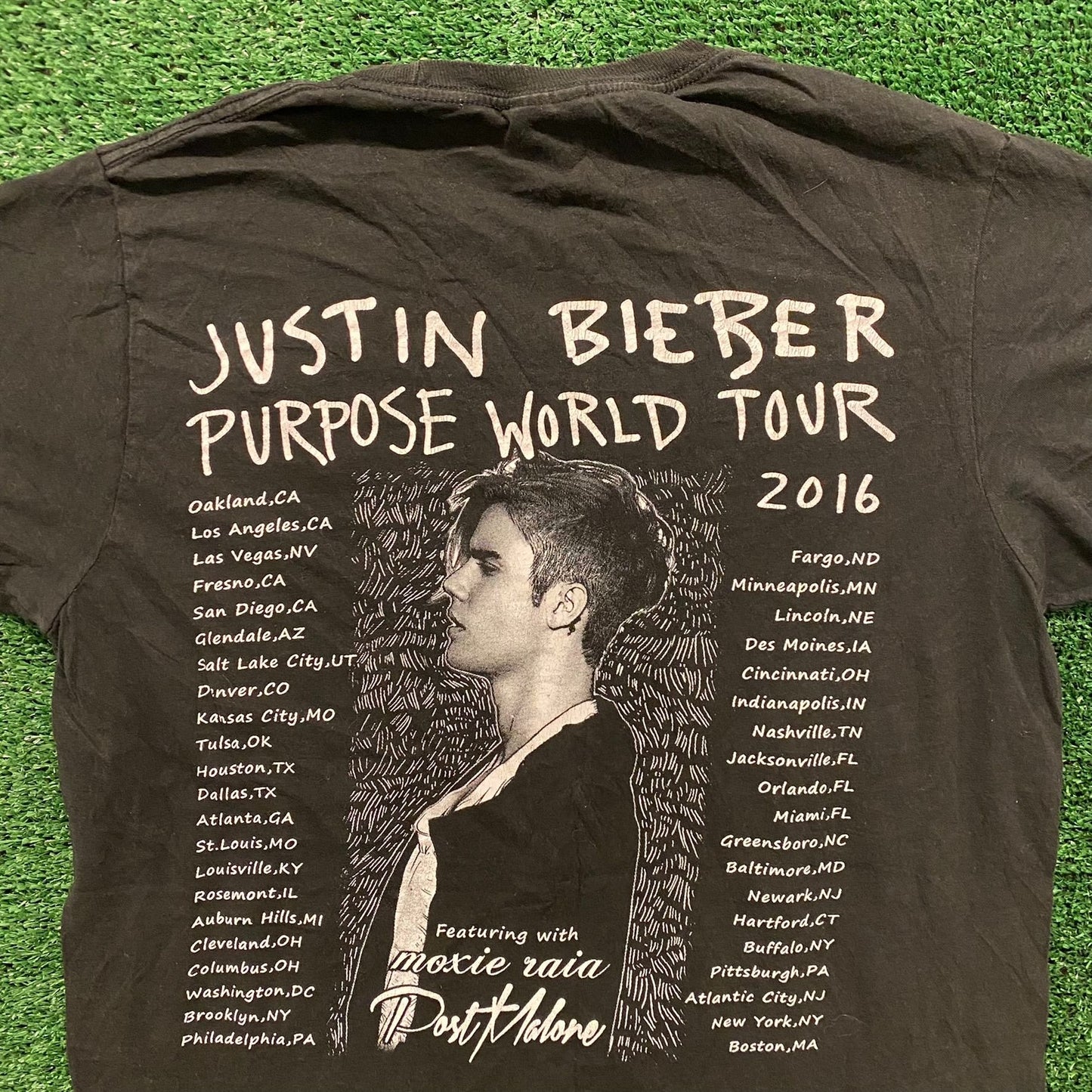 Justin Bieber Vintage Pop Band T-Shirt