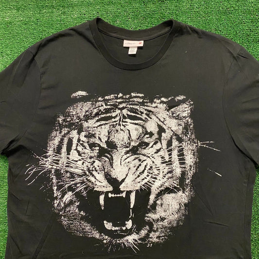 3.1 Phillip Lim Tiger Punk Animal T-Shirt