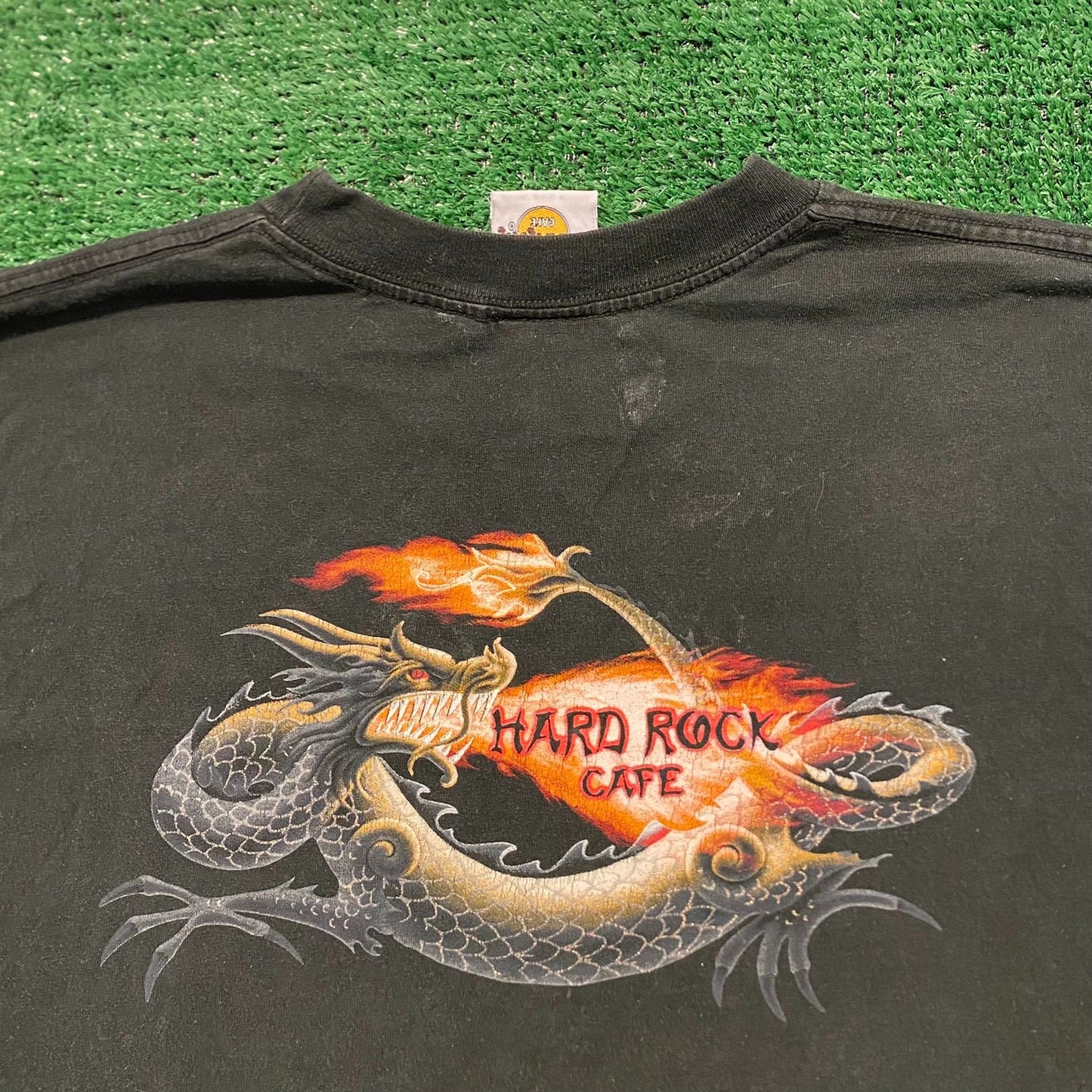 Hard Rock Yin Yang Dragon Vintage T-Shirt