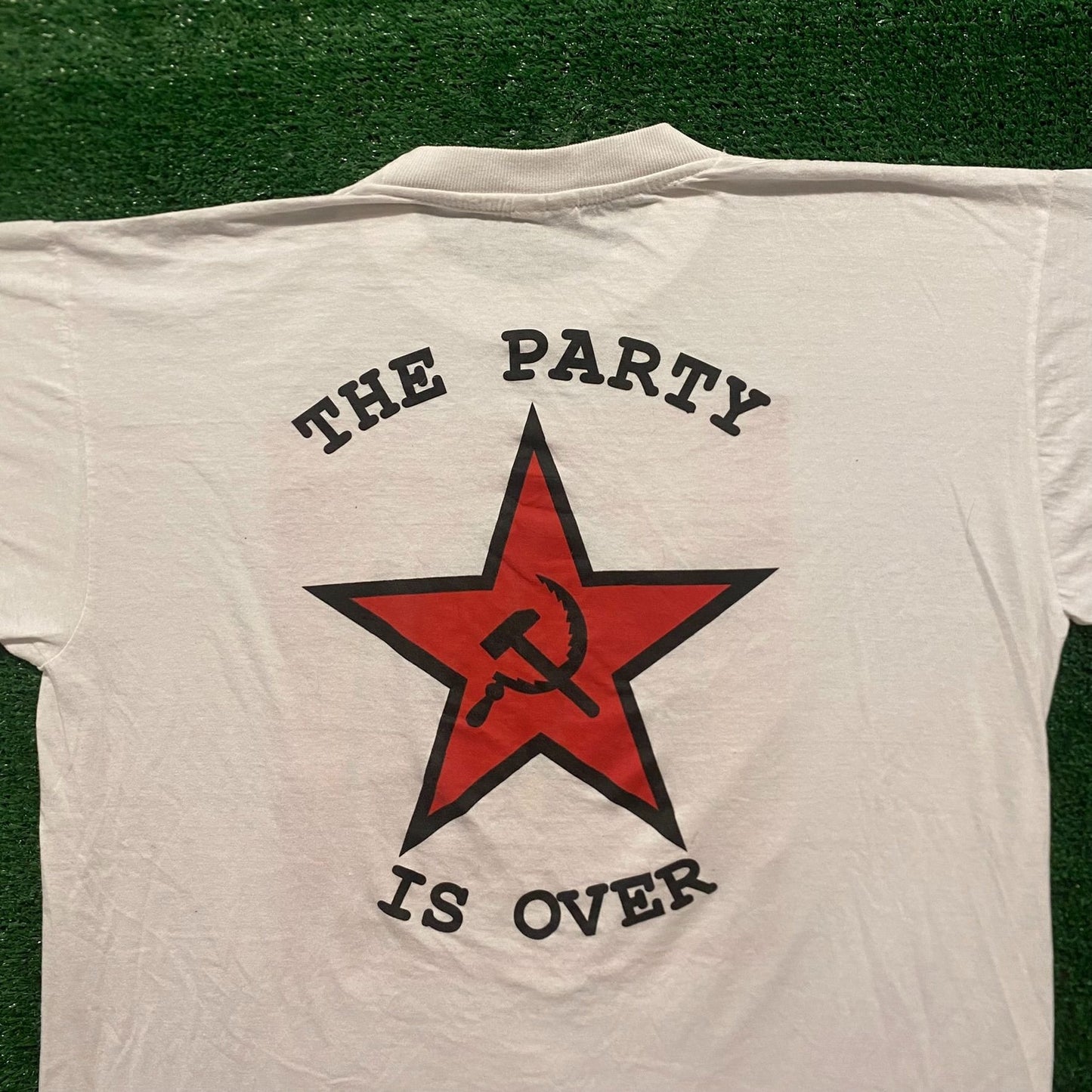 Lenin Communist Russia Vintage 90s Punk Parody T-Shirt