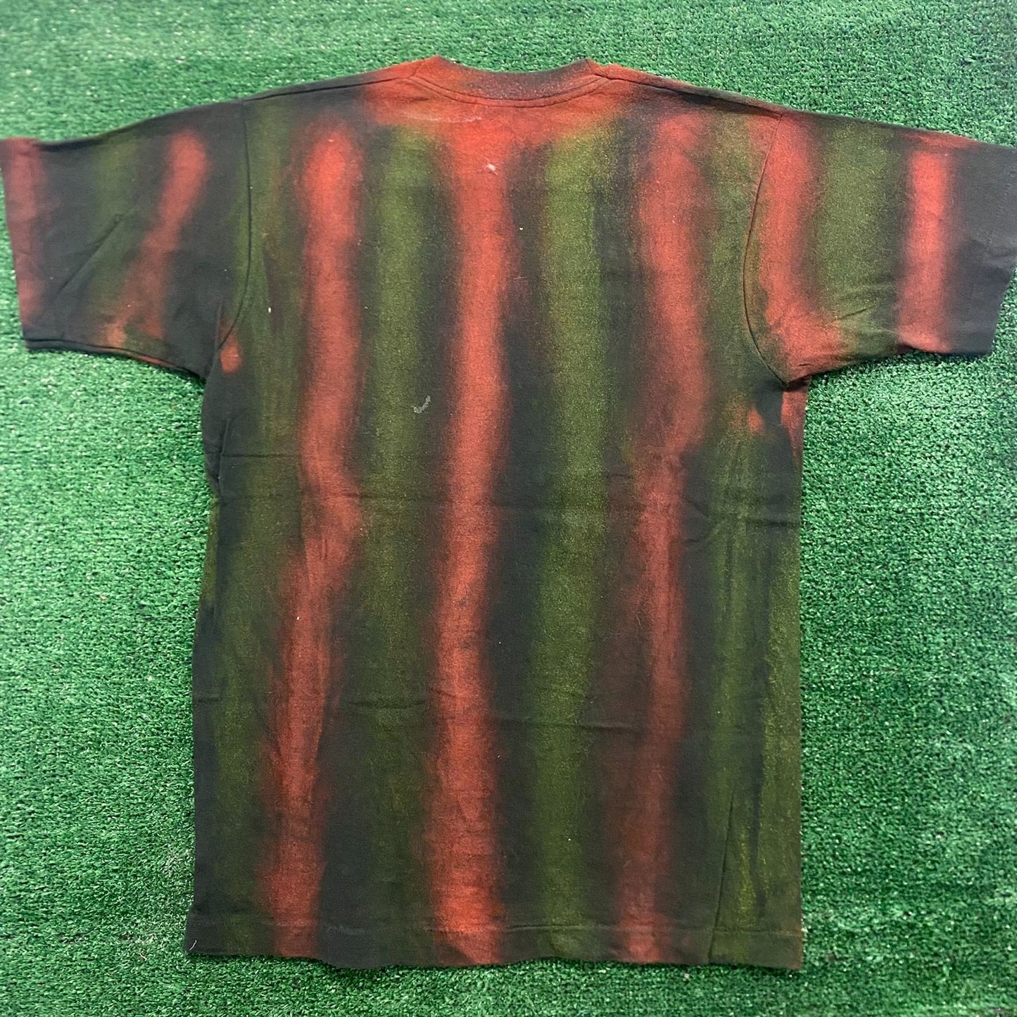 Golden Goose Fairy Tale Painted Stripes Vintage 90s T-Shirt