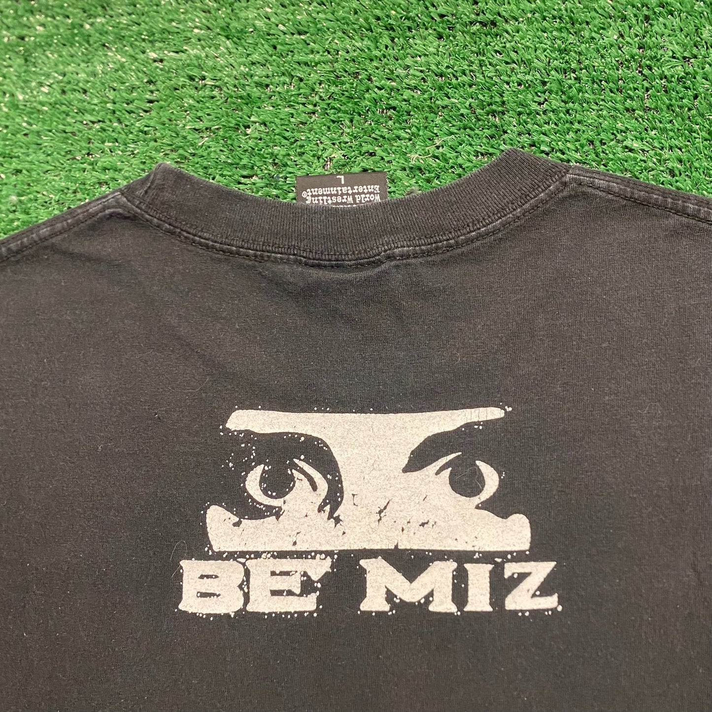 WWE Awesome Name Tag Miz Vintage Wrestling T-Shirt