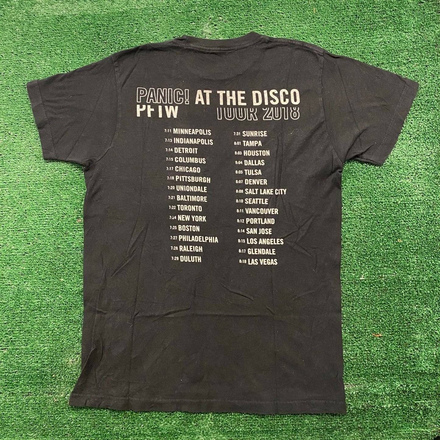 Panic! At The Disco Emo Punk Rock Band T-Shirt