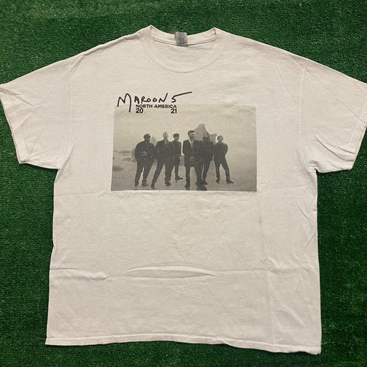 Maroon 5 Tour Pop Music Rock Band T-Shirt