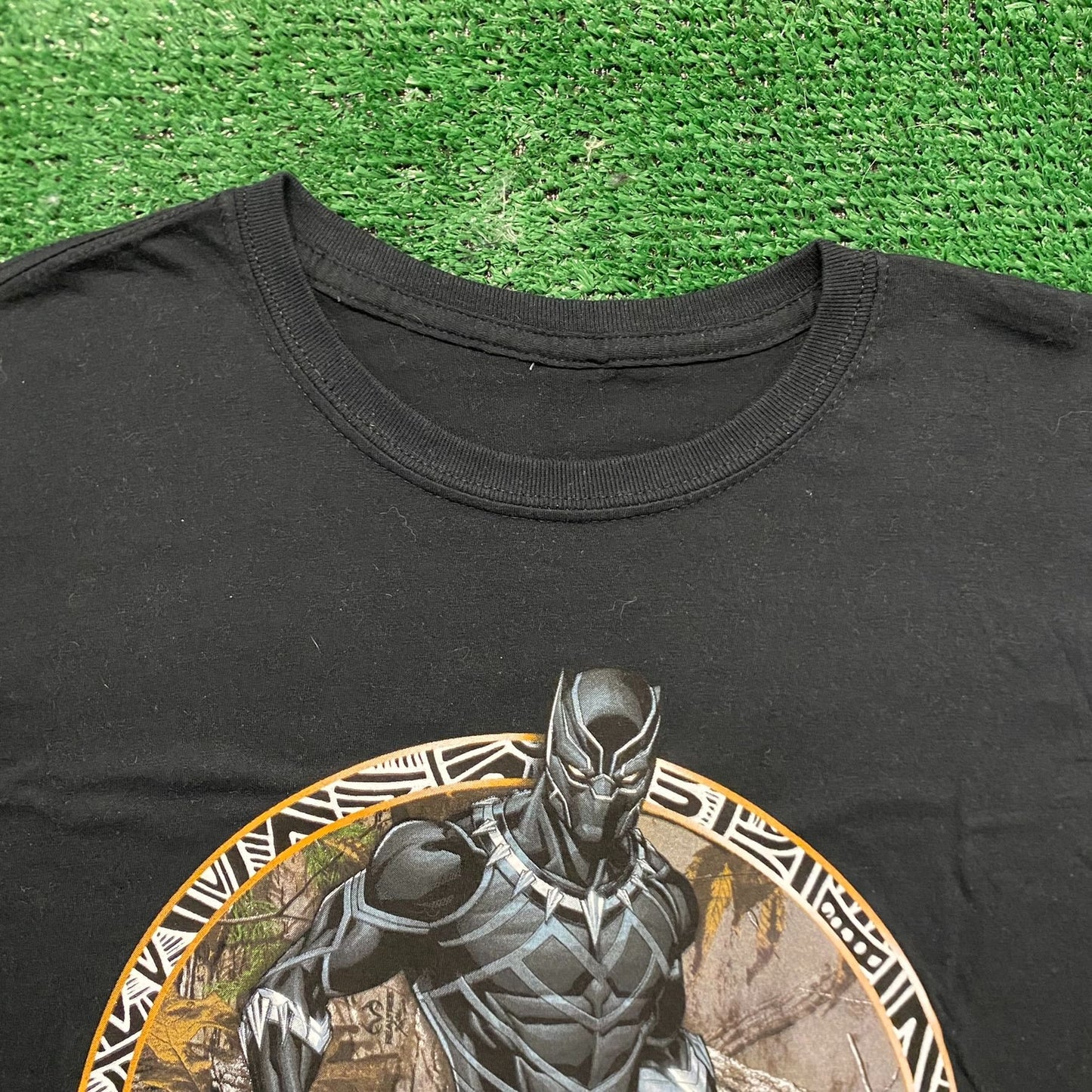 Black Panther Camo Vintage Marvel Movie T-Shirt