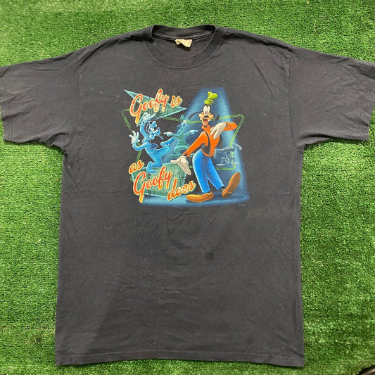 Vintage Y2K Disney Goofy Quote Cartoon Humor Funny Retro Tee