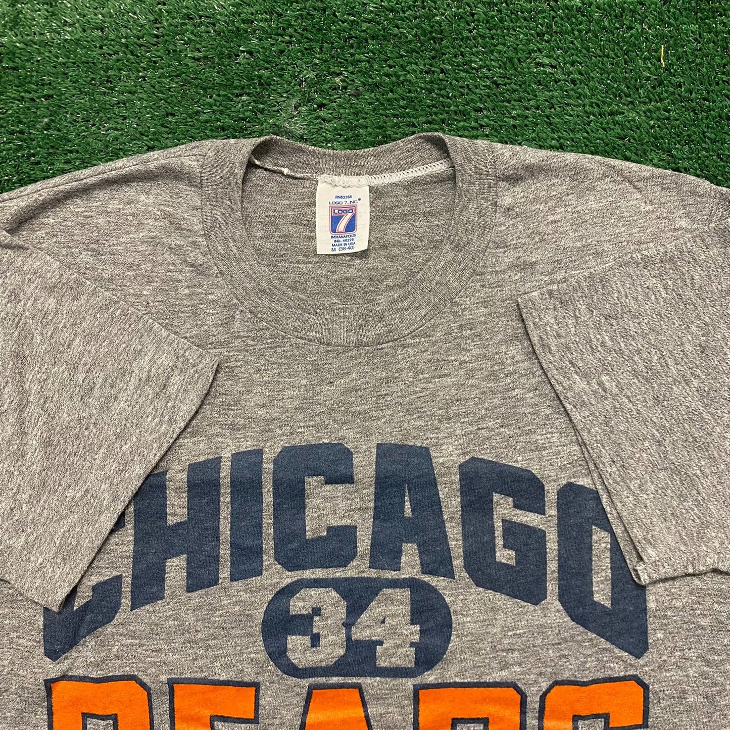 Chicago Bears 34 Football Vintage 80s Sports T-Shirt